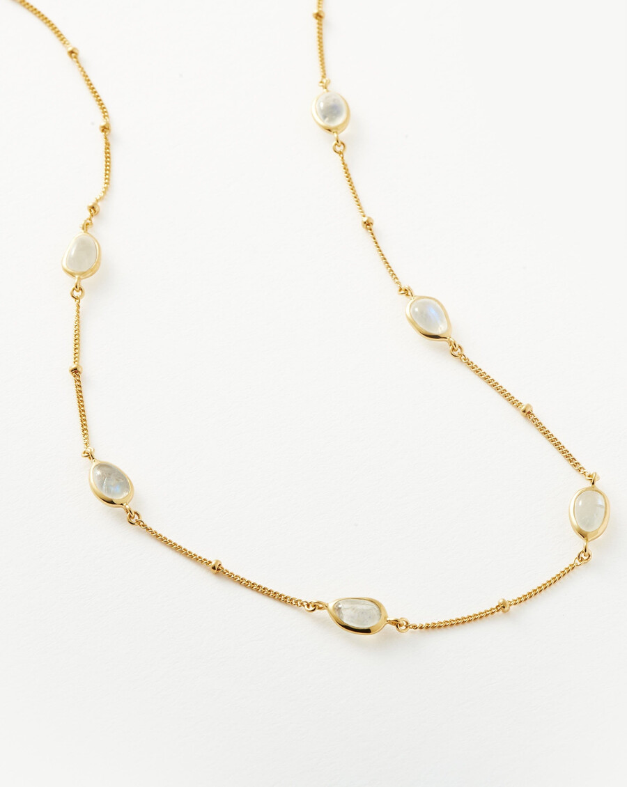 collier ras du cou avec pendentif en pierre précieuse magma - or