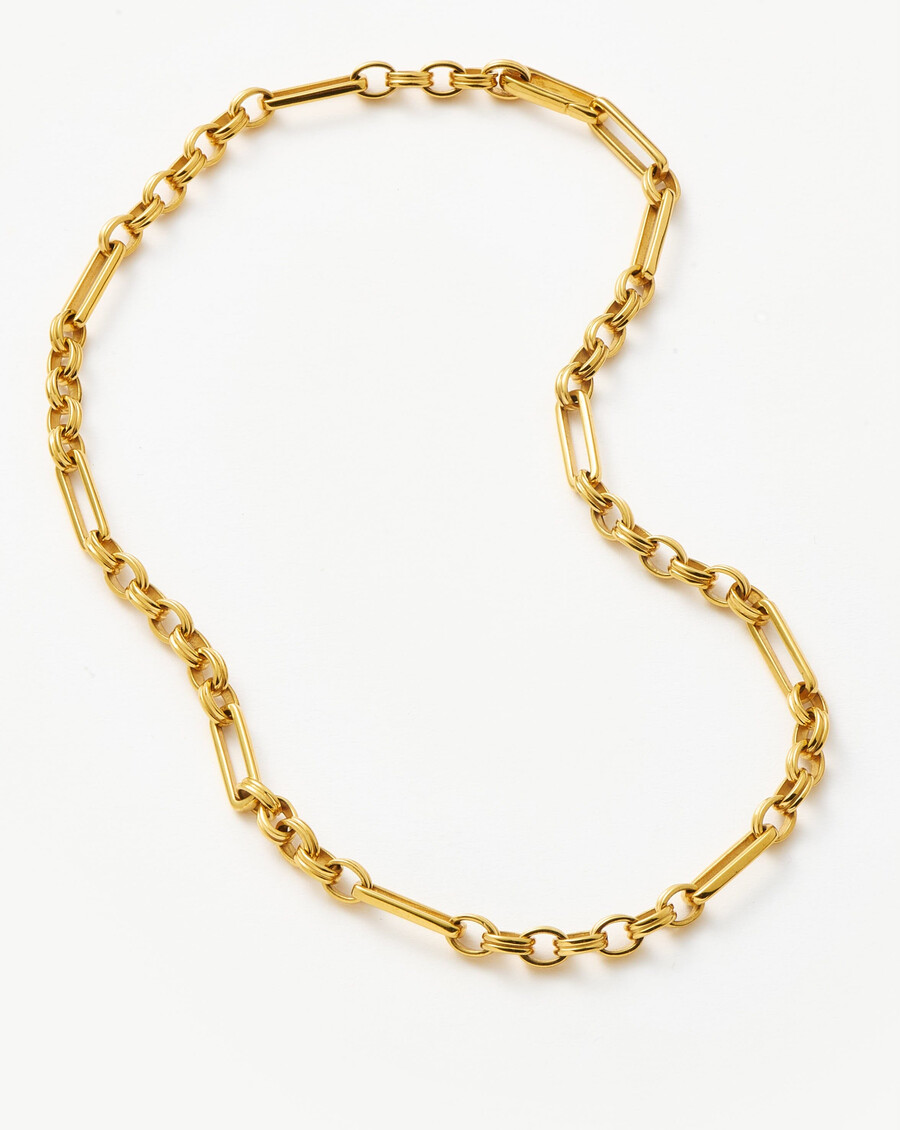 collier axiom chain - plaqué or 18 carats