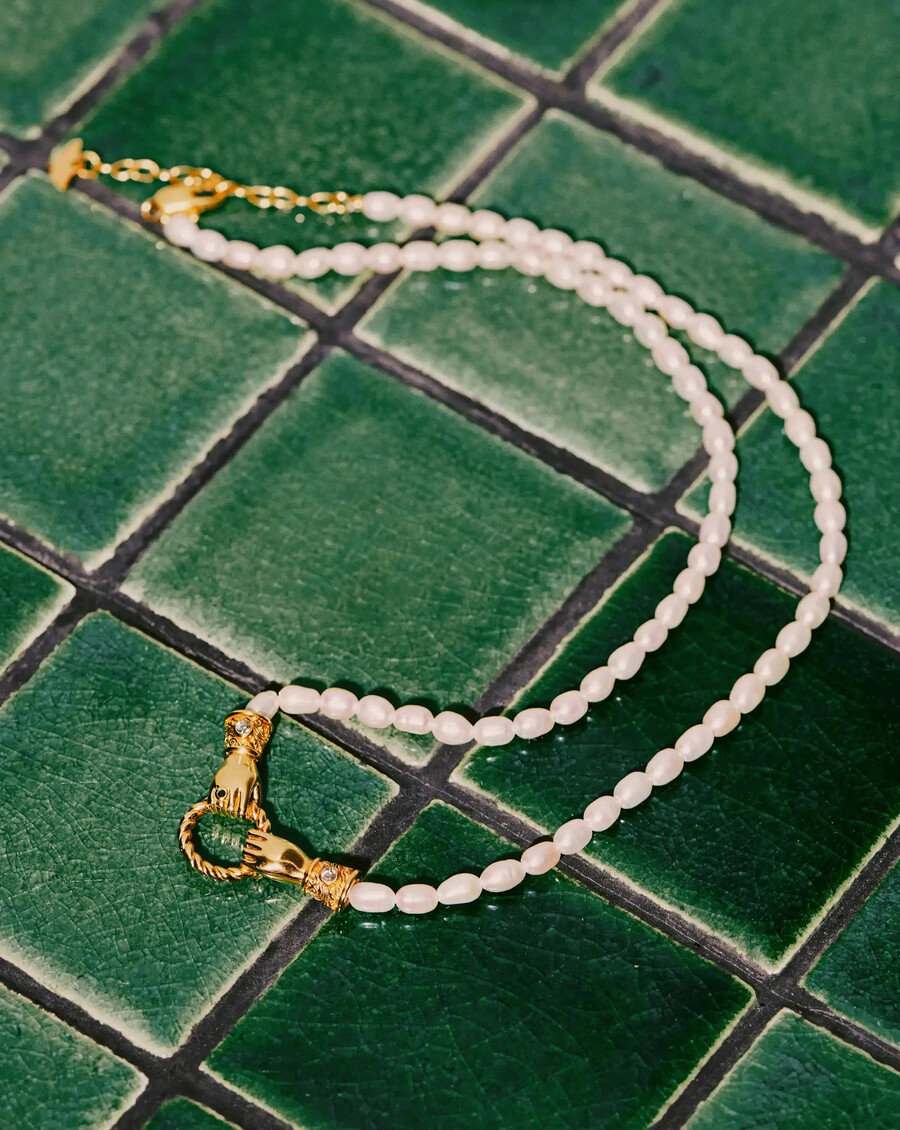 collier pendentif perle harris reed in good hands