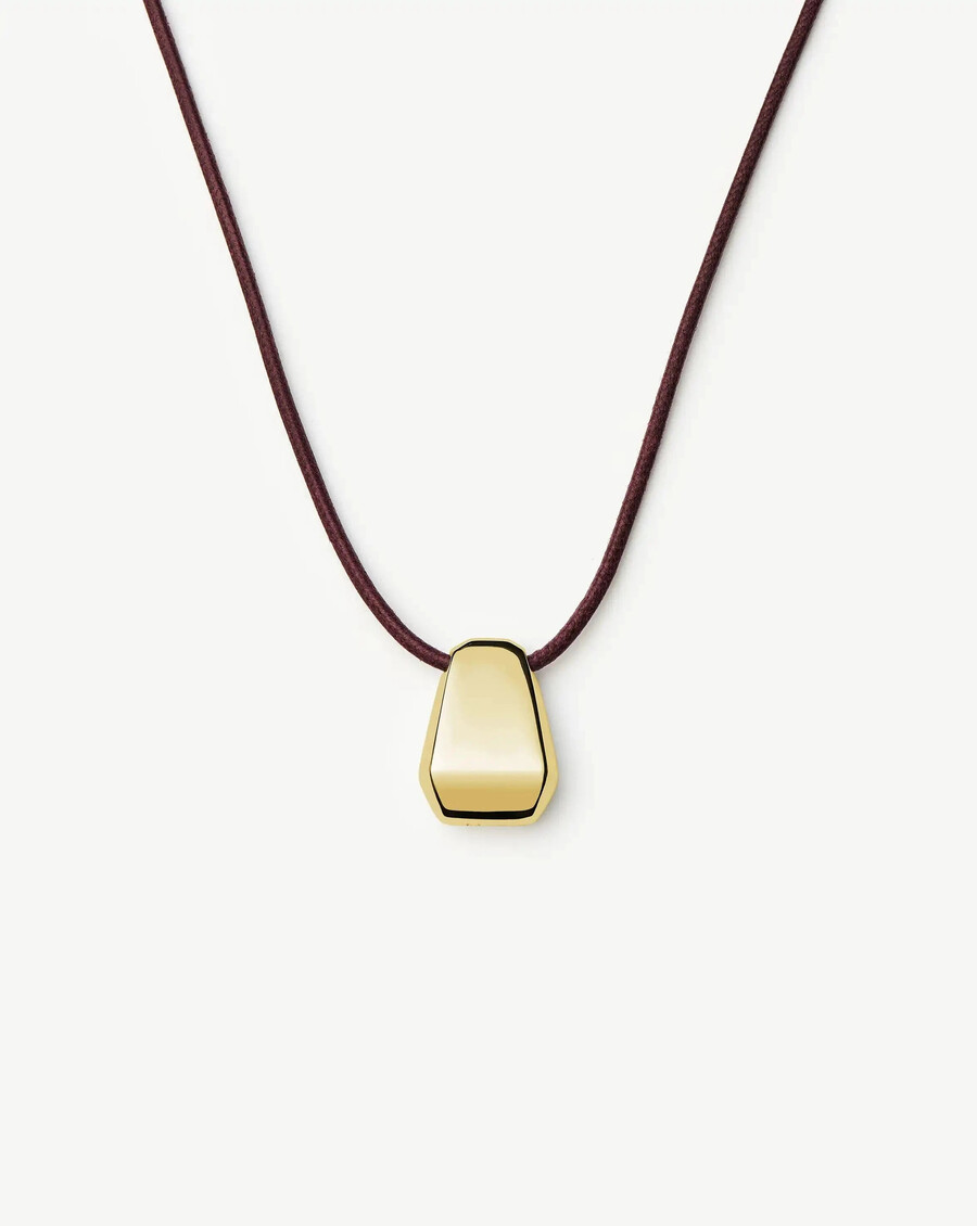 collier lucy williams en cordon arco personnalisable - or