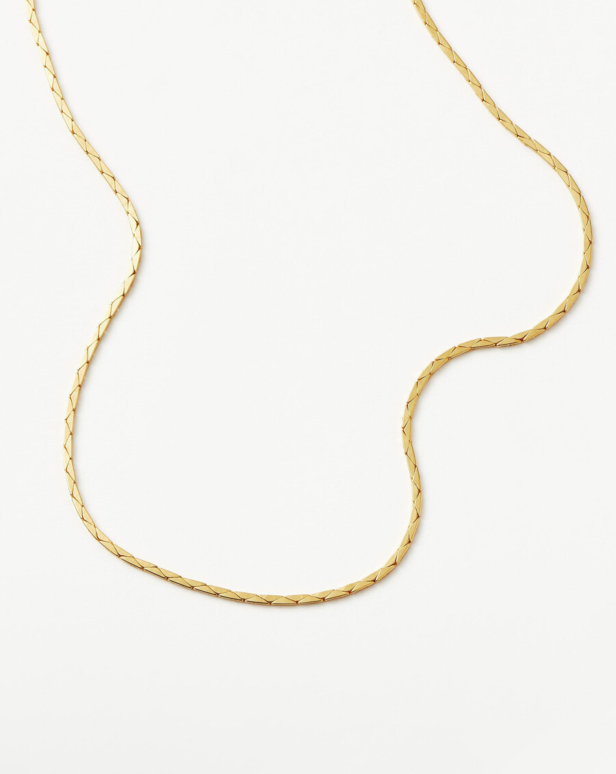 collier ras-de-cou lucy williams cobra snake chain