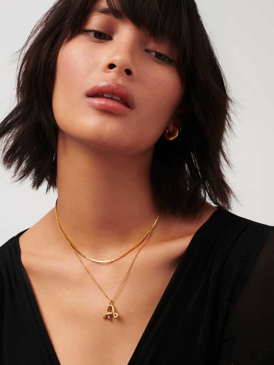 collier ras-de-cou lucy williams cobra snake chain