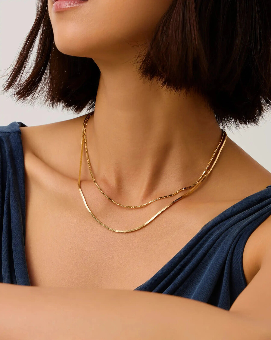collier lucy williams horizon link chain - or