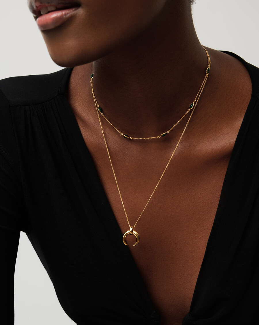 collier pendentif corne lucy williams
