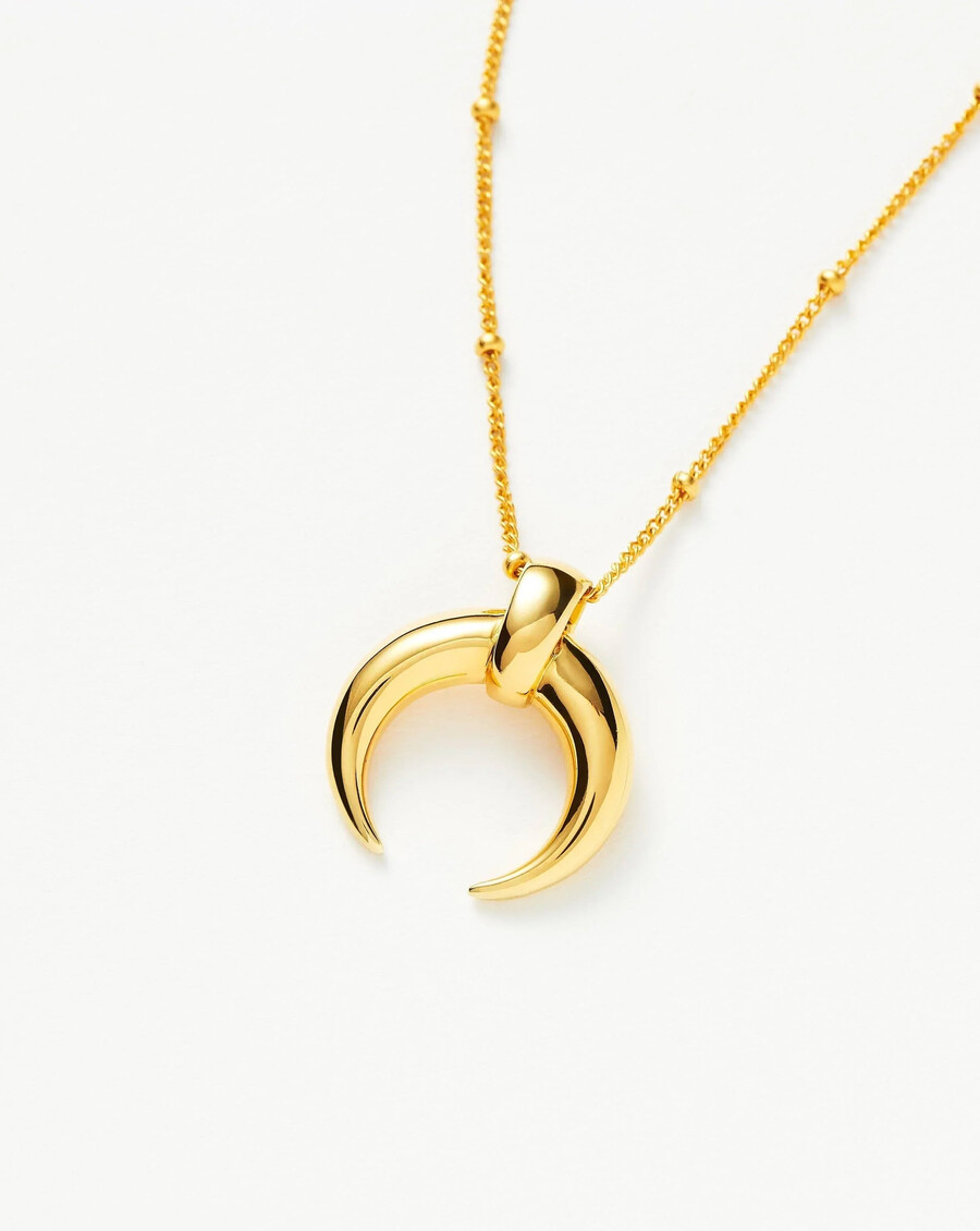 collier pendentif corne lucy williams
