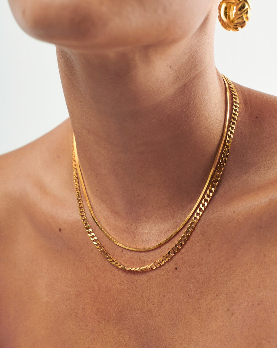 collier à maillons plats lucy williams