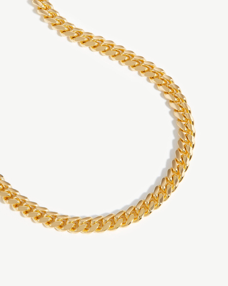 collier à maillons ronds pour homme
