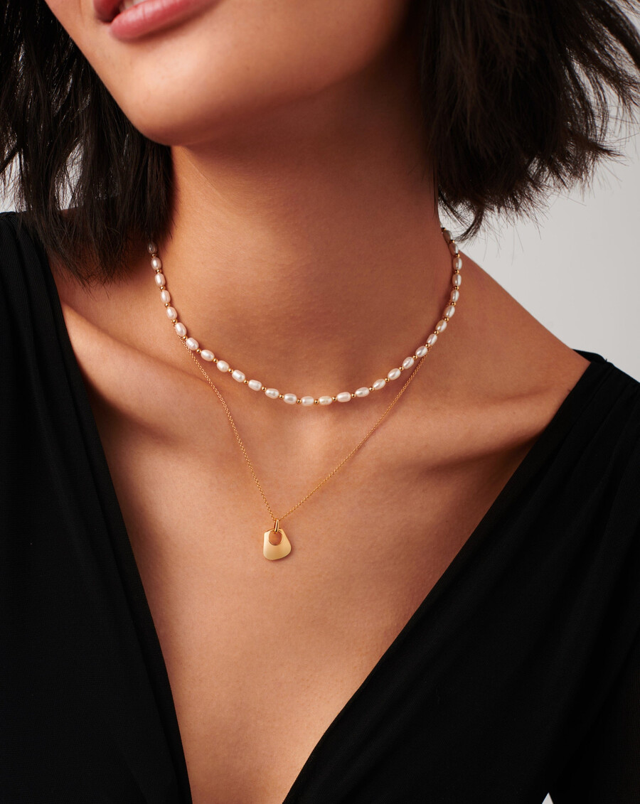collier ras du cou en perles de rocaille