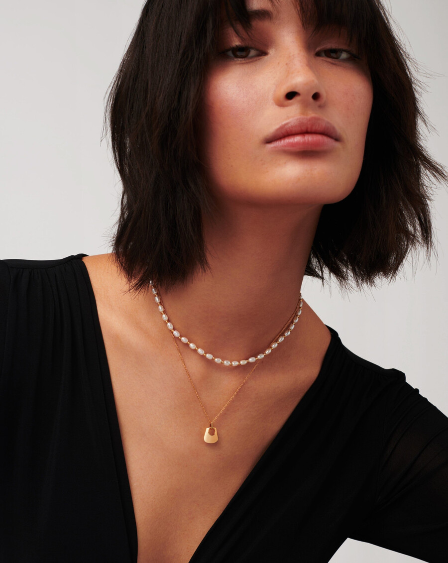 collier ras du cou en perles de rocaille