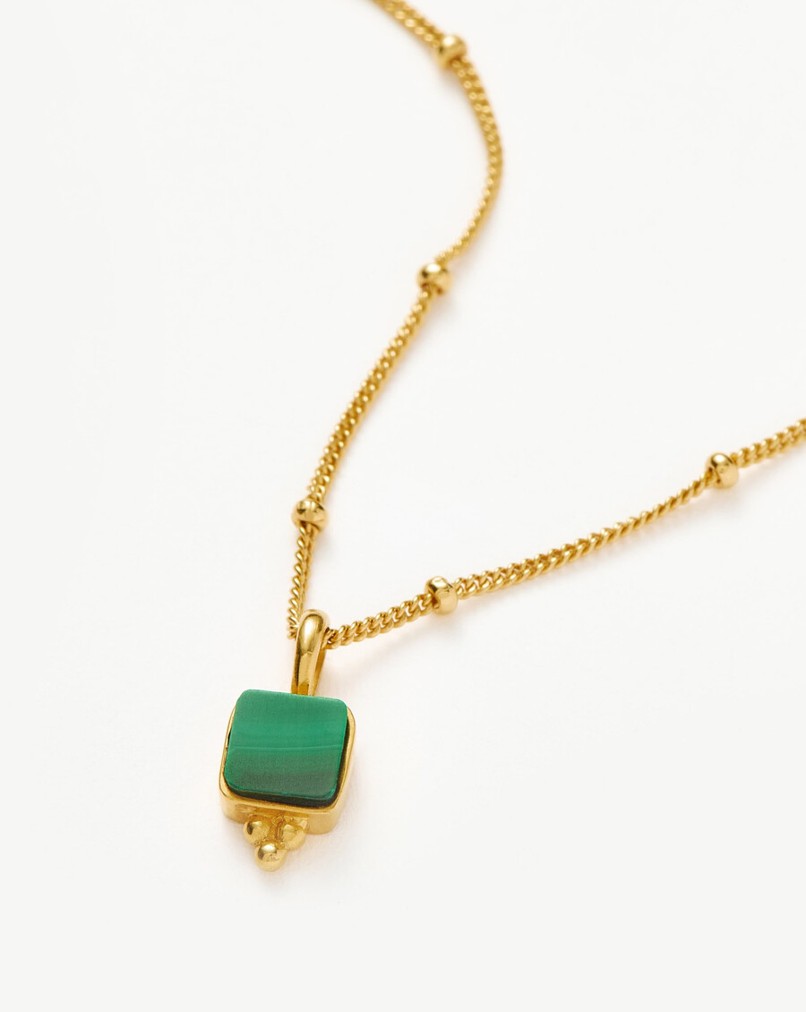 collier en malachite lucy williams