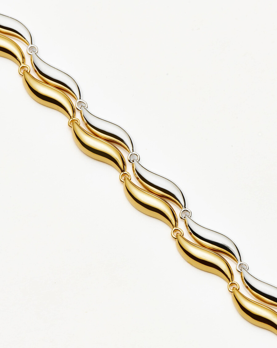 collier à maillons savi signature - or