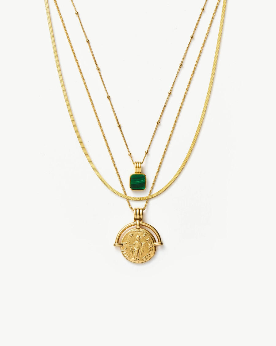 ensemble de colliers lucy williams ultimate - or