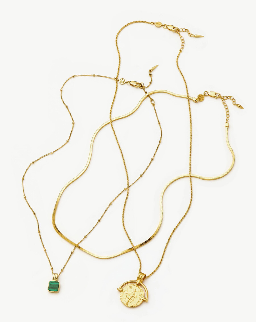 ensemble de colliers lucy williams ultimate - or