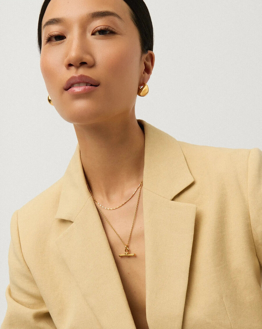 ensemble collier et boucles doreilles lucy williams horizon ridge - or