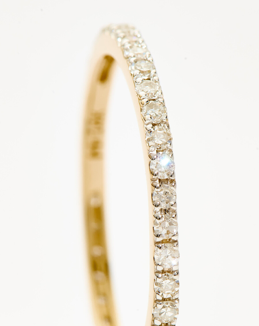 bague déternité fine et élégante