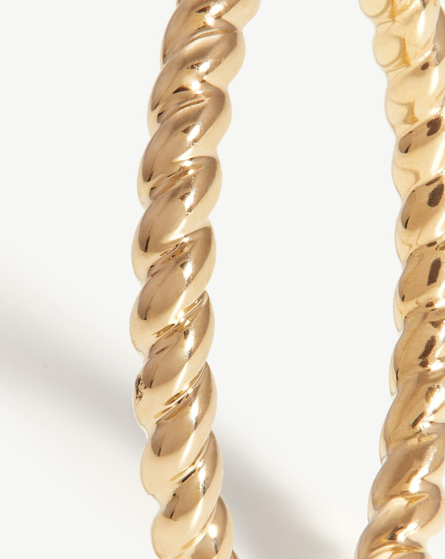 bague fine corde - or massif 14 carats
