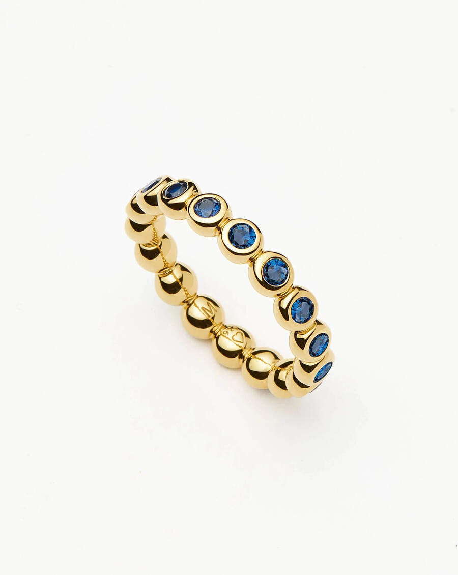 bague empilable tennis eternity - orbleu