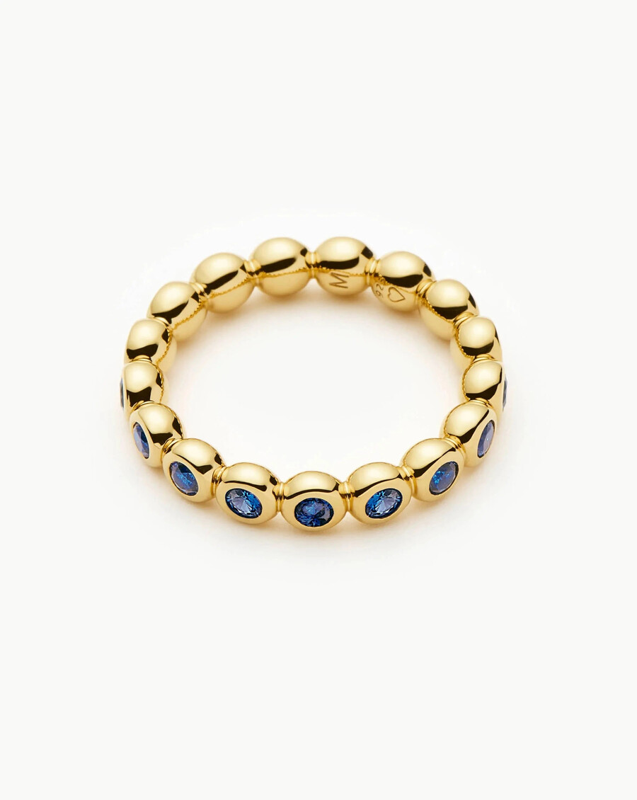bague empilable tennis eternity - orbleu