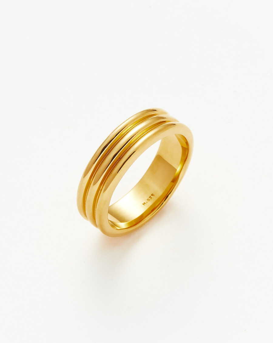 bague ancienne - or vermeil 18 carats
