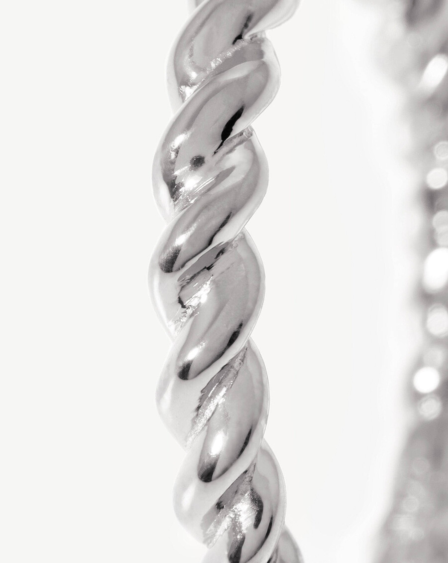 bague empilable lasso - argent sterling