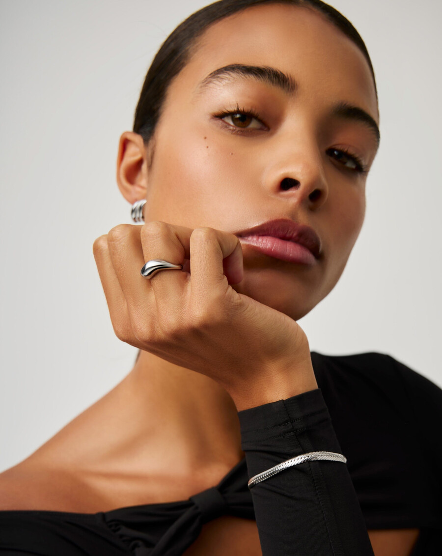 bague empilable savi signature - argent sterling
