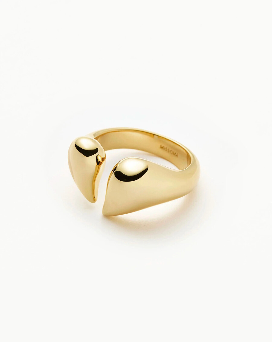 bague déclaration cœur en fusion