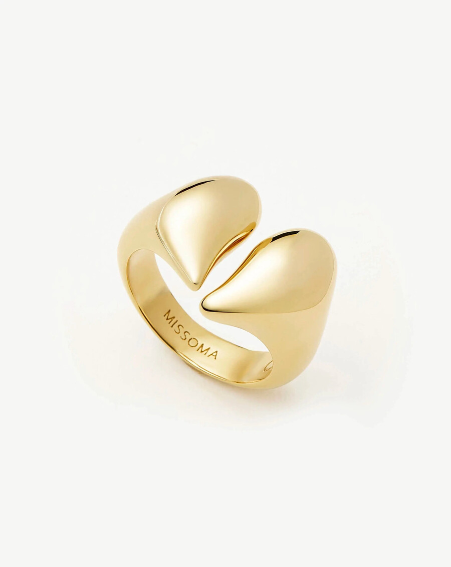 bague déclaration cœur en fusion