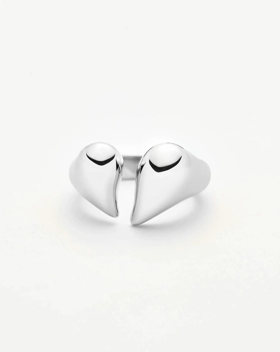 bague déclaration cœur en fusion