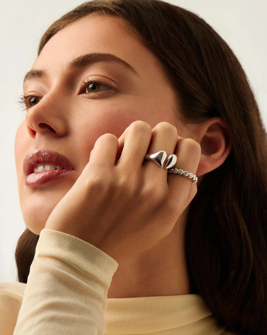 bague déclaration cœur en fusion