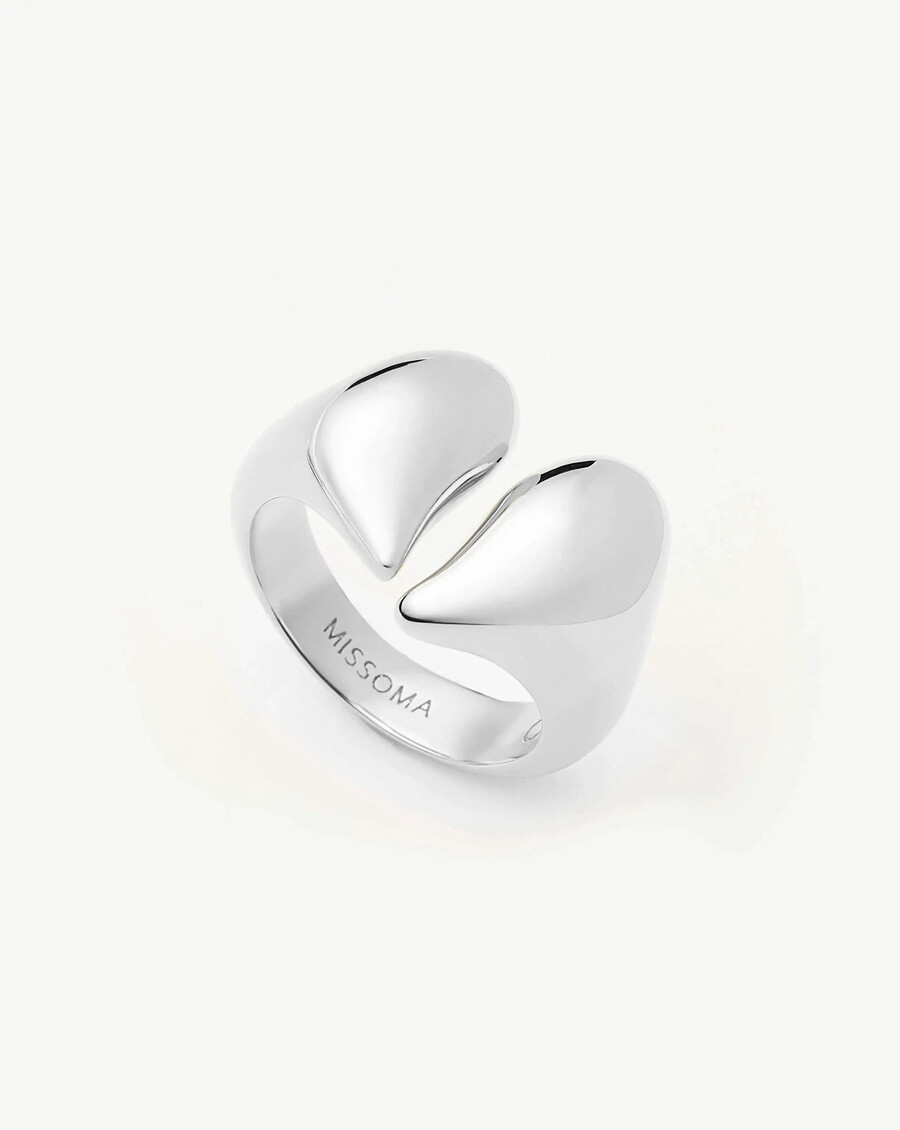 bague déclaration cœur en fusion